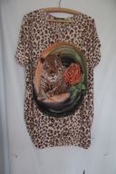 BLUZKA ZDOBIONA DLA PUSZYSTEJ PANI ROZM 44