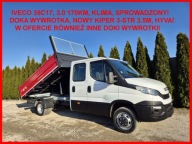 Iveco 35c17 3.0 Brygadowka Doka Wywrotka 3-str, Kiper 3.5m, 154tys ,klima,
