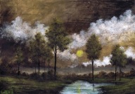 Akwarela "Blisko nocy" RN