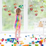 Zestaw Kreatywny do Malowania dla Dzieci – Zawieszki Serduszka