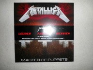 METALLICA Master Of Puppets (1986) 2x12" 45 RPM, Half-Speed RTI 180gr NOWA