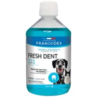 FRANCODEX PL Płyn dla psa i kota do higieny jamy ustnej Fresh dent 500 ml
