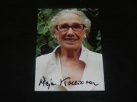 Autograf Oryginalny - Komorowska Maja