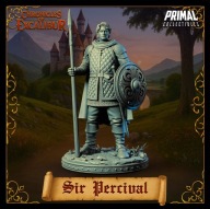 Knight Sir Percival - CoE - figurka RPG DnD D&D - druk 3D 14K