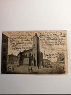 LWÓW STARY- 1900 KOŚCIÓŁ KATEDRALNY. NAPIS DOZWOLONE PRZEZ CEZURE WOJENNĄ