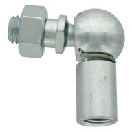 Przegub kulowy kątowy ocynkowany M12 DIN 71802
