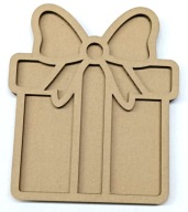 WYSYPYWANKA KARTONOWA SENSORYCZNA „Prezent”