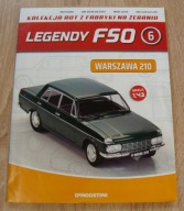 Warszawa 210 Legendy FSO DeAgostini 1:43 nr.6 + gazetka.
