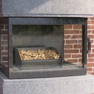 Palenisko palnik na pellet kosz do kominka pieca 30x25x17 na drewno