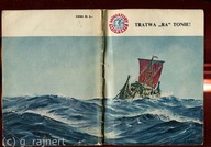 Miniatury Morskie Tratwa "Ra" tonie!