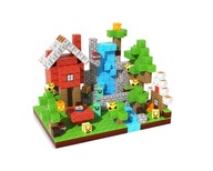 Klocki Magnetyczne Sześciany 3D Zestaw Edukacyjny 150 el