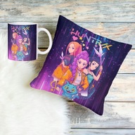Poduszka +kubek Demon Hunters Łowczynie Kpop