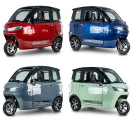 Samochód skuter elektryczny BILI BIKE zabudowany z dachem MICRO CAR ECOMO 3