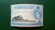 Gibraltar ** 6d QEII kolonie angielskie brytyjskie