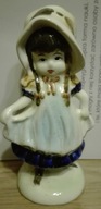 Porcelanowa ceramiczna dziewczynka pastereczka