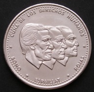 Dominikana 1/2 peso 1987 - stan 1/2