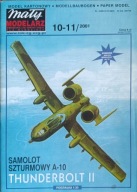 Mały Modelarz 10-11/2001 samolot A-10 THUNDERBOLT II
