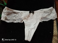 Majtki stringi przeźroczyste