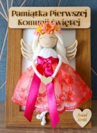 Pamiątka Pierwszej Komunii Świętej - Aniolek handmade