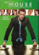 Dr House - sezon 4 4XDVD / stan bdb-
