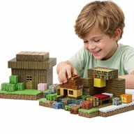 KLOCKI MAGNETYCZNE konstrukcyjne zestaw dla dzieci 200 elementów 10 lalek