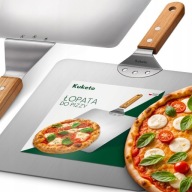 ŁOPATA DO PIZZY SZUFLA taca STAL NIERDZEWNA kwadratowa PROFESJONALNA
