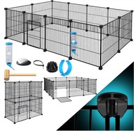 KOJEC KLATKA ZAGRODA DLA KRÓLIKÓW MAŁYCH GRYZONI KLATKA k60