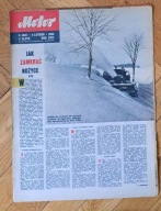 MOTOR 5/1968 - Silnik Moskwicza 412... Mercedes... Konkurenci 2.0 L....
