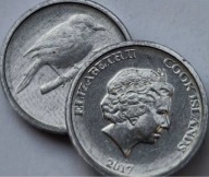 Moneta Wyspy Cooka Elżbieta II