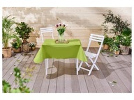 Livarno Home obrus zmywalny 110 x 140 cm zielony plamoodporny