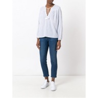 Oryginalna damska luźna bluzka marki WOOLRICH