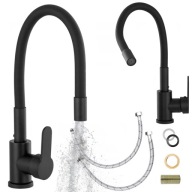 ELASTYCZNA BATERIA KUCHENNA ZLEWOZMYWAKOWA DO ZLEWU GIĘTKA WYLEWKA KRAN 360