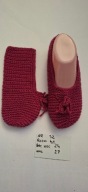M 32 Kapcie balerinki handmade roz.41 NOWE ręcznie robione