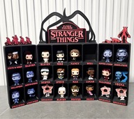 Ekspozytor półka na figurki Stranger Things z Kinder Joy Funk + PODSTAWKI !