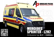 Ambulans, karetka Mercedes-Benz Sprinter 317 CDI L2H2 - TYP B/C OMNIA +