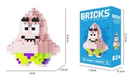 KLOCKI BRICKS - FIGURKA PATRYK - SPONGEBOB - 166 ELEMENTÓW