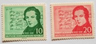 NRD 1956 SCHUMANN R. (DRUGA WERSJA)/ZNACZKI POCZTOWE