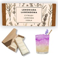 Wosk Sojowy Zapachowy do Kominka - Wax Melt - zapach: Lemoniada Lawendowa