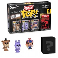 Figurki FIVE NIGHTS AT FREDDY'S Bitty 4 Pack 2.5cm Freddy Bonnie FUNKO POP!