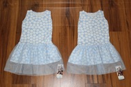 sukienka bez rękawów 92 98 na ramiączkach lato