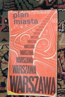 Plan Miasta Stołecznego Warszawy 1980 r. PRL