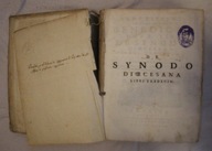 DE SYNODO DIECESANA LIBRI TREDECIM O SYNODZIE DIECEZJALNYM, 1764 600 STRON