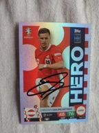 Karta topps match attax autograf Austria Euro 2024 Baumgartner Hero