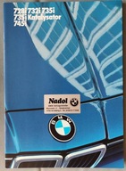 Prospekt BMW 7 E23 728i 732i 735i 745i 2 / 1985