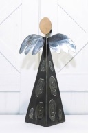 Anioł dekoracyjny metalowy – rękodzieło / loft / rustykalny