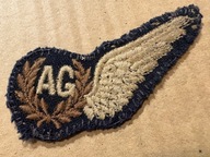 Odznaka Naszywka Air Gunner Strzelec Samolotowy R.A.F.