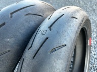 Komplet BDB stan Pirelli DIABLO ROSSO IV CORSA 180/55ZR17 oraz 120/70/ZR17