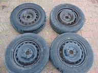 FIAT 500 312 FELGA FELGI STALOWE 14 4x98 ET35 OPONY MICHELIN 175/65 R14 LUX