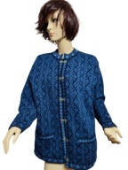 Nordstrikk SWETER ciepły wełniany KARDIGAN M-38