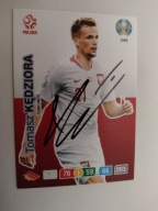 Karta panini autograf Polska Tomasz Kędziora Euro 2020